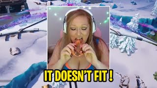 Fortnite Streamer Tried to Put What in Her Mouth?!