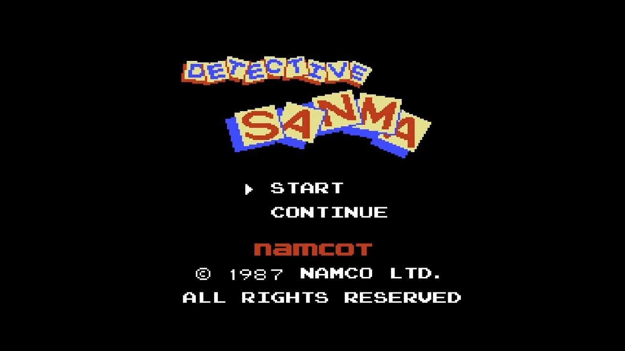 NES Detective Sanma (JP Sanma no Meitantei) - YouTube
