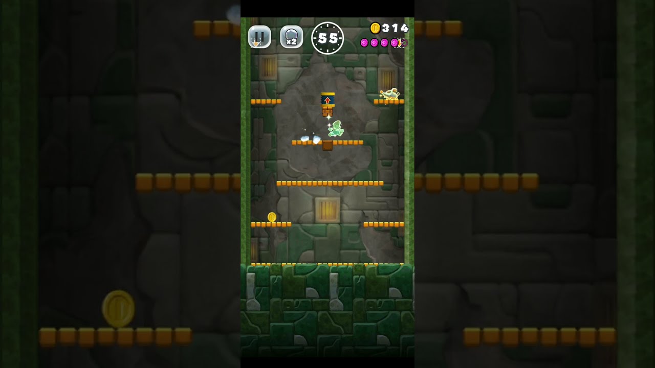 WORLD☆-7 チュウチュウタワーをかけあがれ | スーパーマリオラン攻略・解析