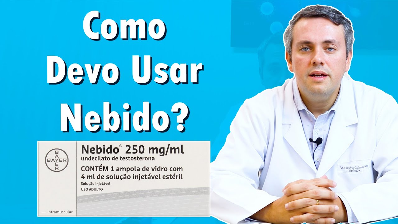 Tudo Sobre Undecilato de Testosterona ou Nebido | Dr. Claudio Guimarães ...