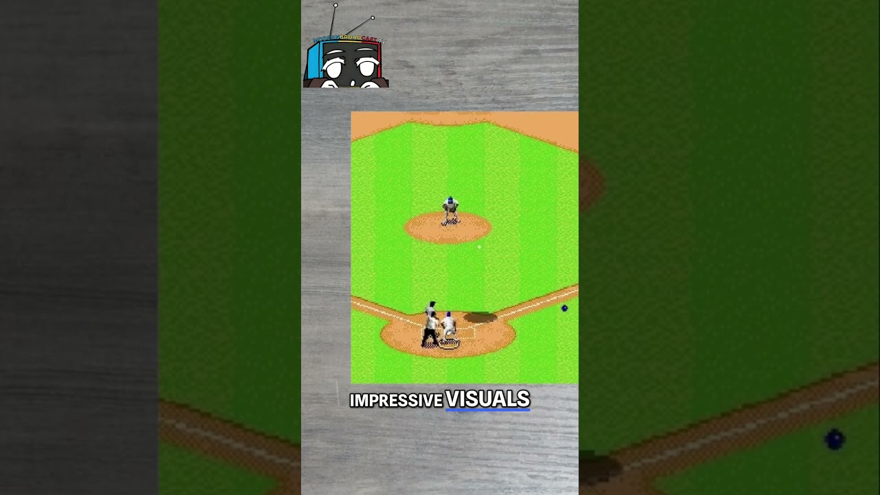 Classic Baseball Game: Relive the Glory of the 16-Bit Era! #shorts