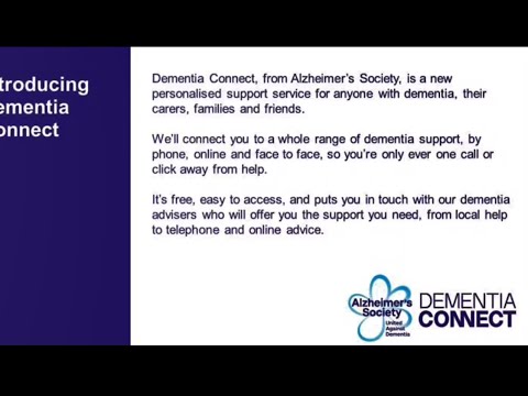 Dementia Connect from the Alzheimers Society