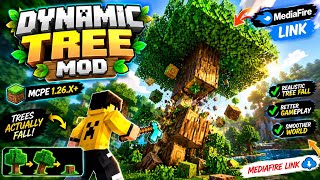 🔥 DYNAMIC TREE Mod For Mcpe 1.26+ screenshot 1