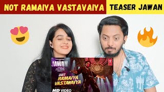 Not Ramaiya Vastavaiya Song Teaser (REACTION) | Jawan Song | Shahrukh Khan | Dplanet Reacts