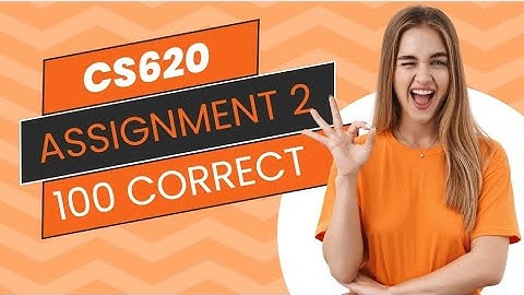 CS620 Assignment 2 Solution Fall 2024 |CS620 Assignment No 2 Fall 2024 |Vuhslearning