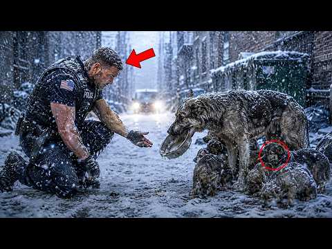 A Lost Officer Found His K9 Begging in Snow—Then Uncovered the Cruel Truth