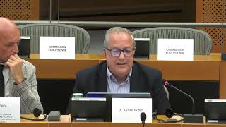 Prof Jagolinzer discusses grievance as a barometer for democracy risk at the EU Parliament