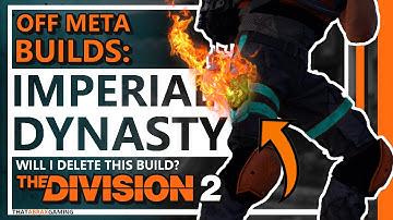 Imperial Dynasty Holster | Off-Meta Builds | The Division 2