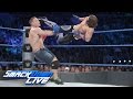 John Cena Dean Ambrose vs. AJ Styles The Miz SmackDown LIVE, Sept. 13, 2016