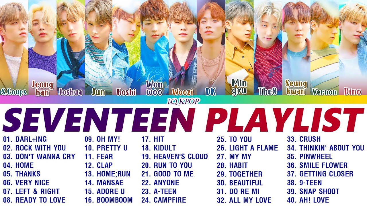SEVENTEEN BEST SONGS PLAYLIST 2022 | 세븐틴 노래 모음 (~달링)