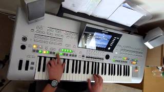 Vignette de la vidéo "Amigo * Yamaha TYROS 3 *"