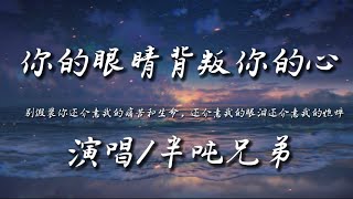 你的眼睛背叛你的心-半吨兄弟『别假装你还介意我的痛苦和生命 』动态歌词lyrics 高音质