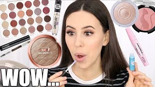Full Face of New Drugstore Makeup Tutorial || NYX, Wet n Wild, L'Oreal, Essence & MORE