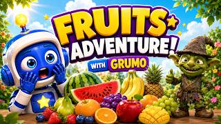 Kairon & Grumo’s Fruit Adventure | Fun Fruit Song for Kids
