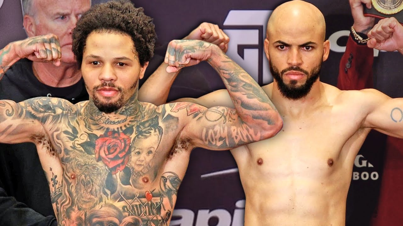 GERVONTA DAVIS VS HECTOR GARCIA • FULL WEIGH IN and FACE OFF VIDEO