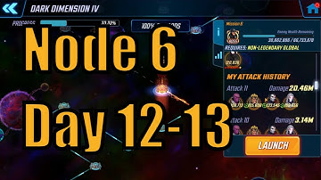Dark Dimension 4 Node 6 (Global 3) Day 12-13 - Marvel Strike Force