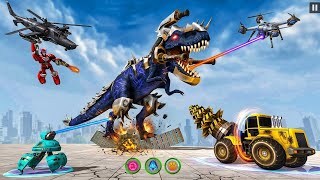 🦖 Mega Robot Dinosaur Machines 😱🔥 Ultimate Boss Fight Destruction | Epic Open World Battle Gameplay 