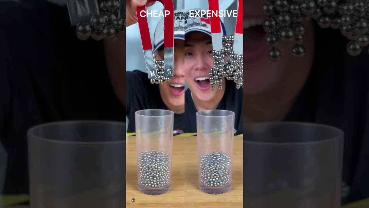 TESTING Cheap Vs Expensive MAGNETS Shorts