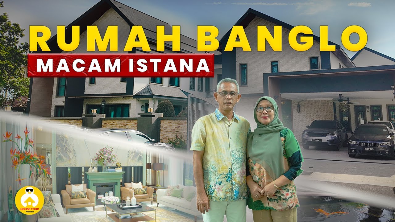 HOUSE TOUR EP 169: BANGLO LAMA 30 TAHUN 7,000 SQFT, CANTIK MACAM ISTANA !!