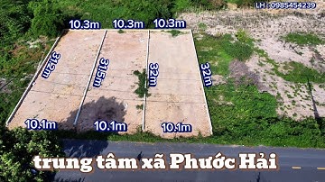 Bán đất xã Phước Hải phường Bà Rịa TP HCM.diện tích 325m2 sẵn 80tc