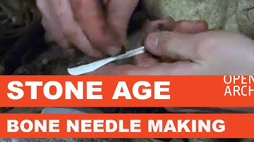 Making a Stone Age Bone Needle – Luuneula (OpenARCH)