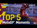 Top 5 MotoGP™ Moments by Michelin | 2021 #AragonGP