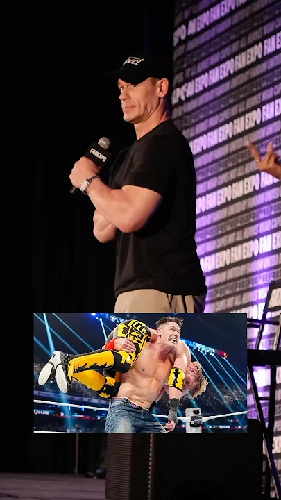 Fan Asks John Cena if Logan Paul can beat him? #shorts