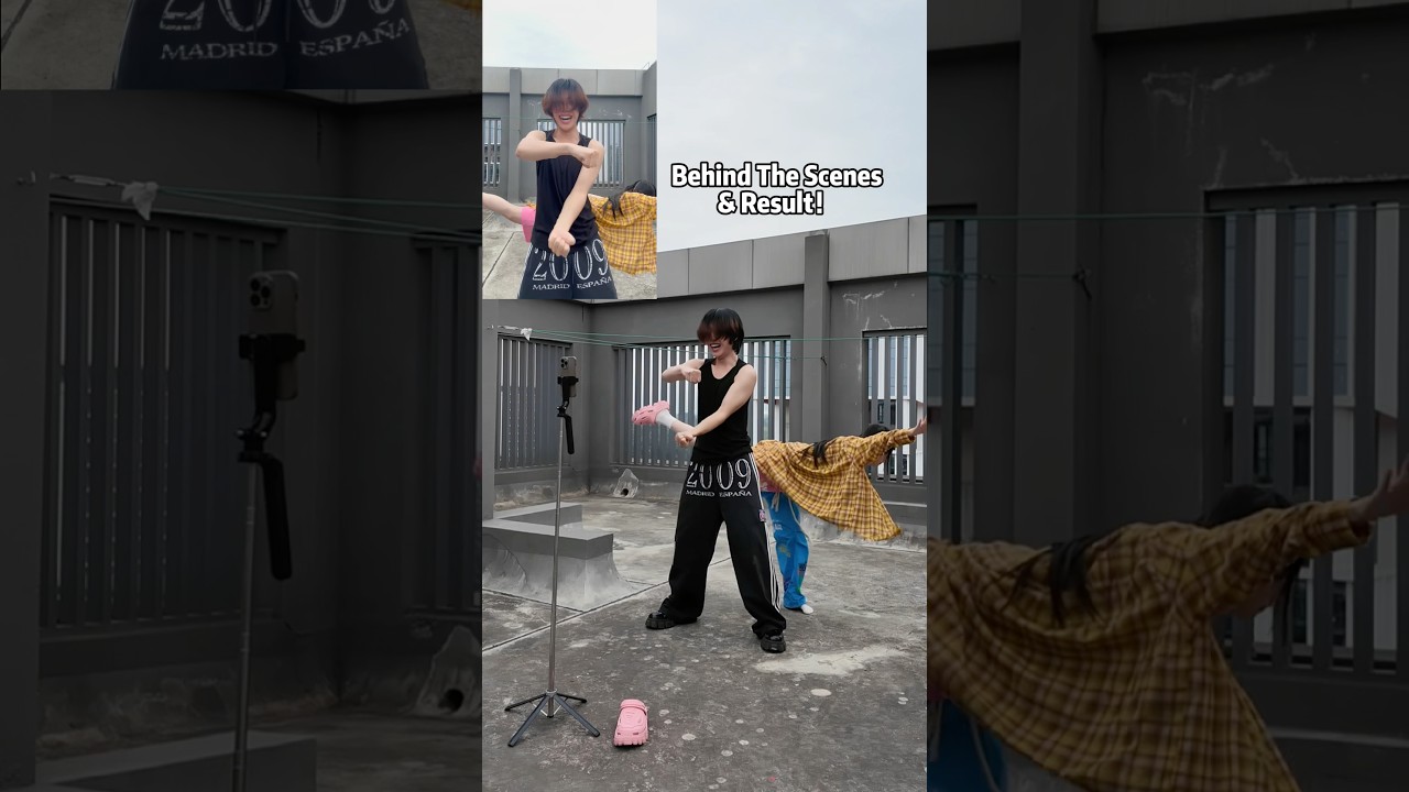 How did we do it? Result here!🤣#dance #couple #funny