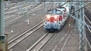 関西本線5284列車(DD51-875+822)