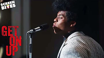 James Brown vs The Rolling Stones | Chadwick Boseman in Get On Up | Screen Bites