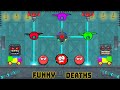 FUNNY DEATHS OF RED BALL 4 COLORFULL FUN LAUGH AWESOME MONTAGE PART 2 ( MUST WATCH )