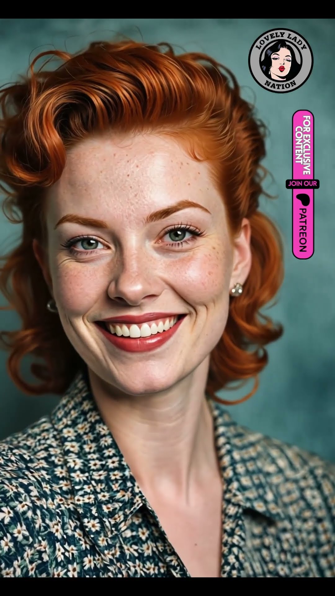 pretty rockabilly portrait - ginger hair edition vol.3 VIDEO SLIDESHOW
