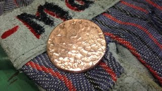 Making MannKrafted X Rose & Fire handcrafted copper ball markers!