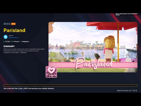 PARISLAND - All Quests Walkthrough Gameplay The Sandbox