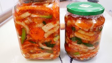 Cách Làm Dưa Kim Chi Su Hào Cà Rốt Chua Mặn Ngọt Thơm Giòn - Ăn Liền Hay Để Lâu Đều Được Vanh Khuyen