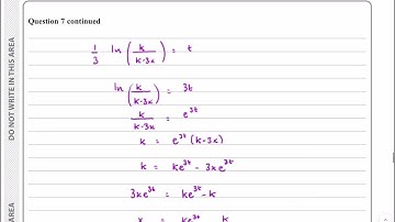 IAL, Edexcel, June 2024, P4, Q7, Integration, Solving Differential Equations, Pure, Peters, WMA14/01