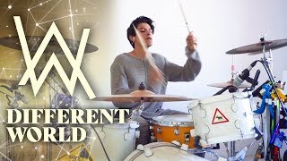 DIFFERENT WORLD - Alan Walker | Alejandro Drum Cover *Batería*