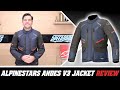 Alpinestars andes v3 drystar jacket review at speedaddictscom