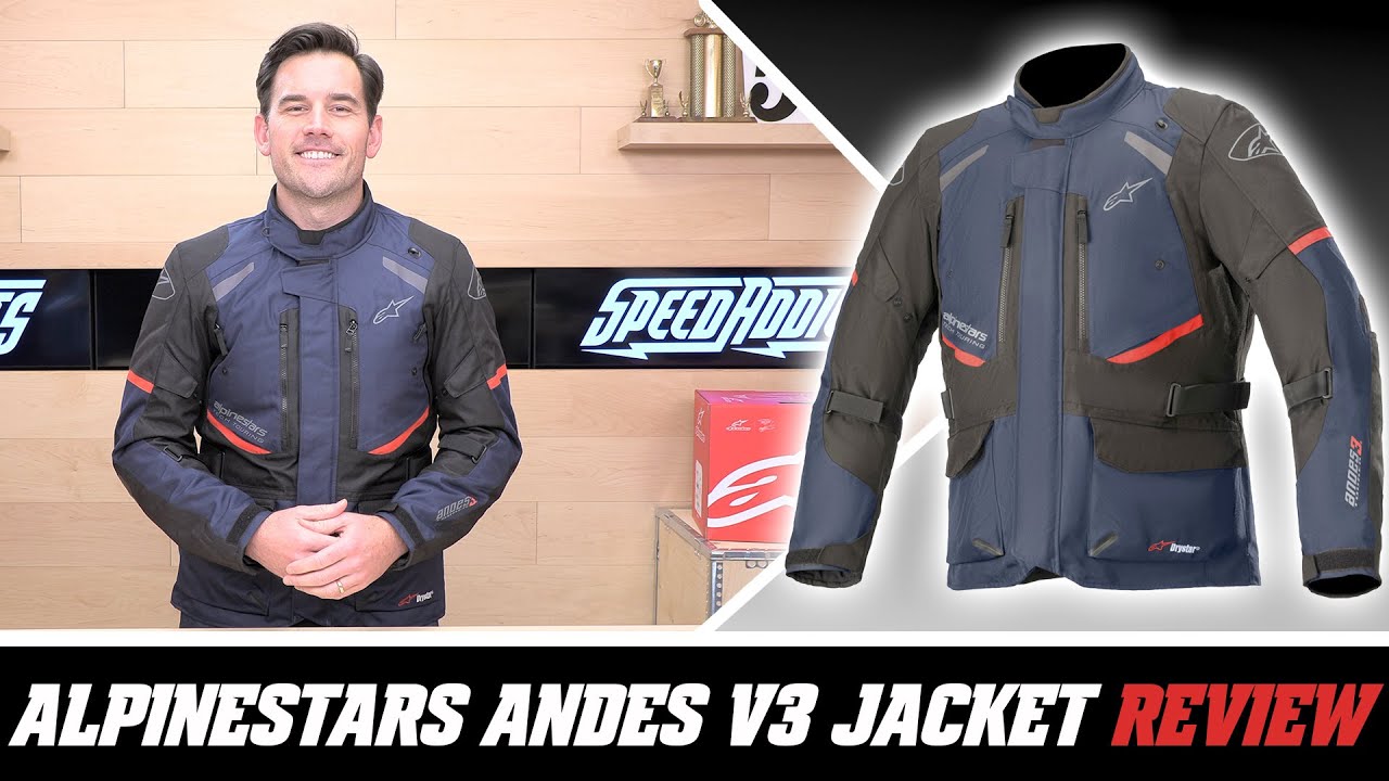 ALPINESTARS-CHAQUETA ANDES V3 DRYSTAR GR ICE/GRIS OSCURO