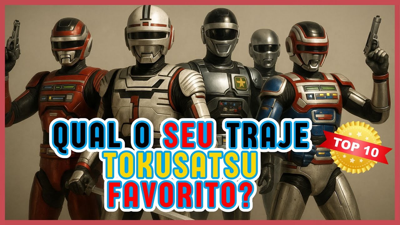 Descubra os 10 Trajes Mais Épicos de Metal Heroes (quase todos) que Vão te Deixar Sem Fôlego.