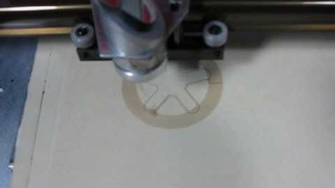 Mach3 driving a modifiedCO2 Laser machine on a 3-axis CNC stepping motor controller