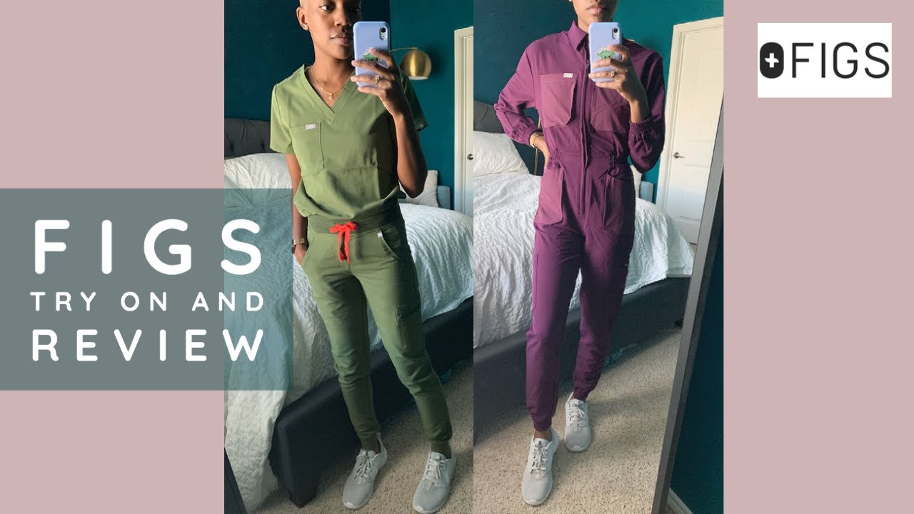 Fall 2021 FIGS Chennai Jumpsuit and Dark Olive Try On 