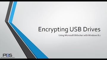 Encrypting USB Drives