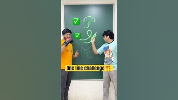 One Line Draws the entire shape, and the lines cannot overlap!Is there an answer to this question?1