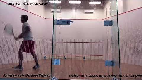 Serious Squash: Attacking Boast Solo Drill