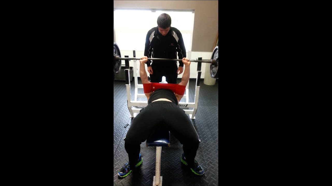 Confirmed 470lbs slingshot bench YouTube
