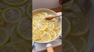 เลม่อนน้ำผึ้ง 🍋🍯😋✨Honey Lemon #food #youtubeshorts #reels #cooking