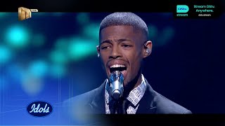 Thando performs ‘Love Oh Love by Lionel Richie – Idols SA | S19 | Ep 11 | Mzansi Magic