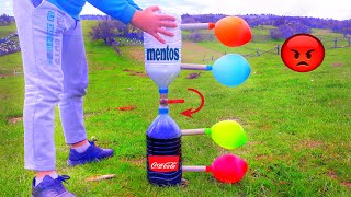 Experiment: Coca Cola VS Mentos And WATERMELON!
