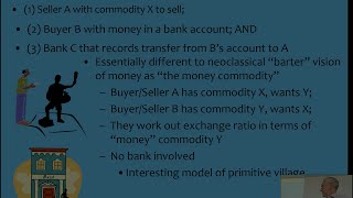 Intellectual foundations of endogenous money